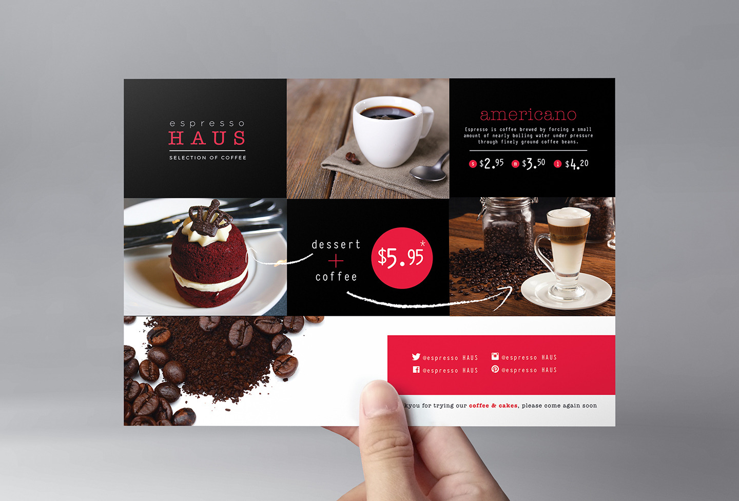 Cafe Flyer Template Free Download