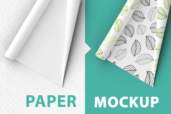 Paper MOCKUP  Packaging Mockups ~ Creative Market