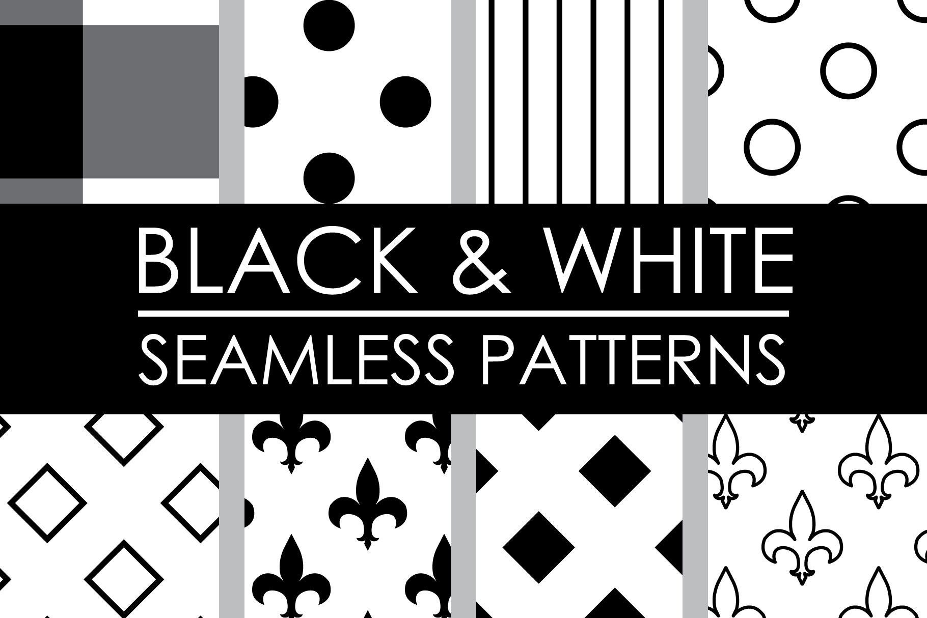 download black and white patterns for photoshop