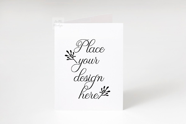 Download A2 Greeting Card mockup invitation | Creative Photoshop ...