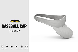 Download Golf Cap Mockup Creative Photoshop Templates Creative Market PSD Mockup Templates