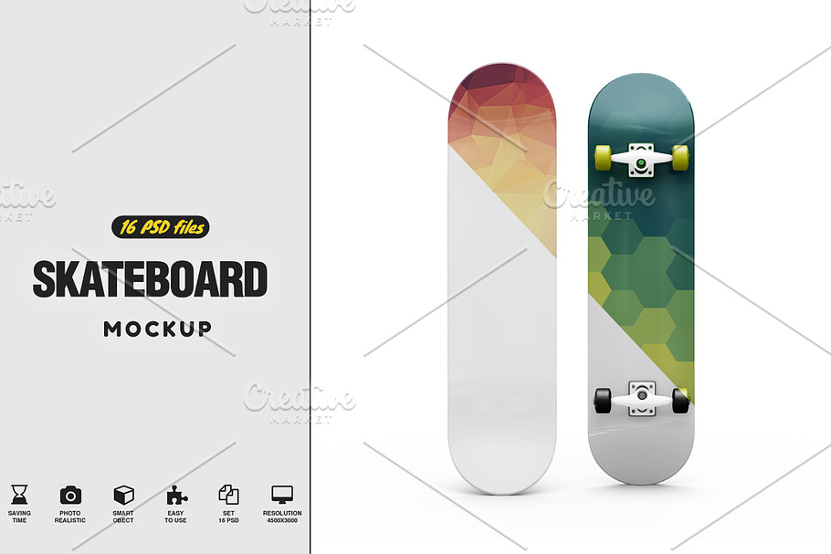 Download Ski Mockup Creative Photoshop Templates Creative Market PSD Mockup Templates