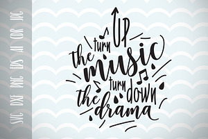 Download Music Fun Quote Cut File Phrases Svg Pre Designed Photoshop Graphics Creative Market