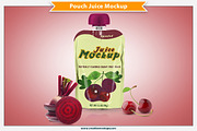 Download Pouch Juice Mockup Creative Photoshop Templates Creative Market PSD Mockup Templates