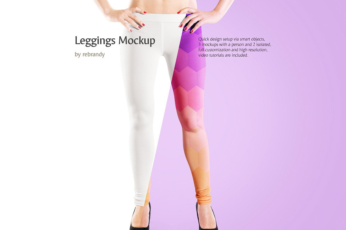 Download Leggings Mockup | Creative Photoshop Templates ~ Creative ...