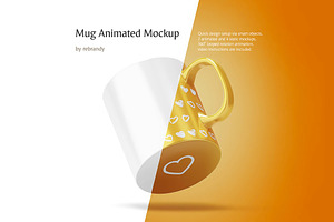 Download Magic Mug Animated Mockup | Creative Photoshop Templates ...