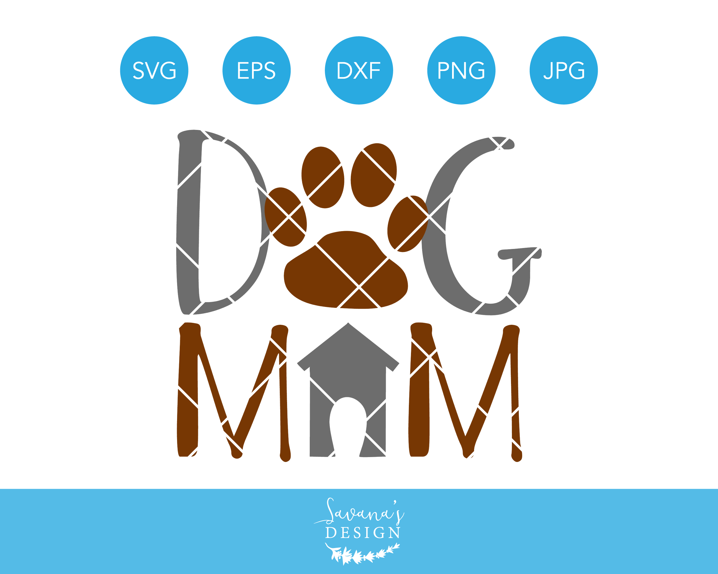 Download Dog Mom Svg Fur Mama Svg Cut File Pre Designed Vector Graphics Creative Market