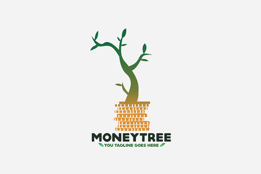 Money Tree Logo | Creative Illustrator Templates ~ Creative Market