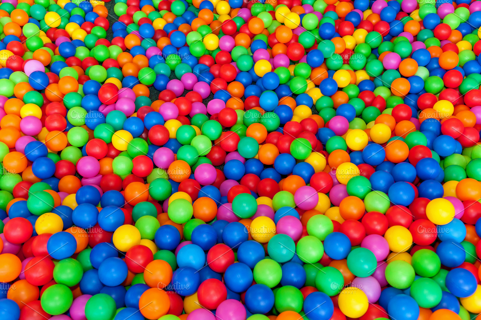 Pool with bright balls background featuring background, abstract, and