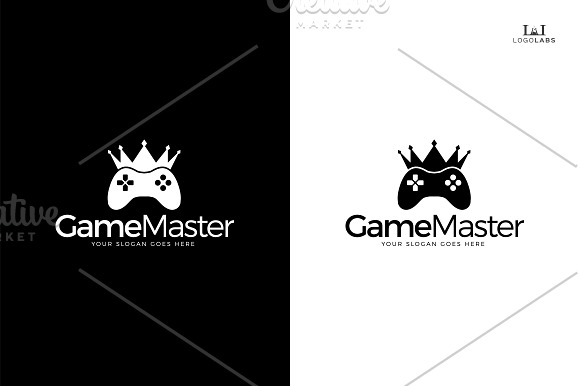 Master game logo Vectors & Illustrations for Free Download