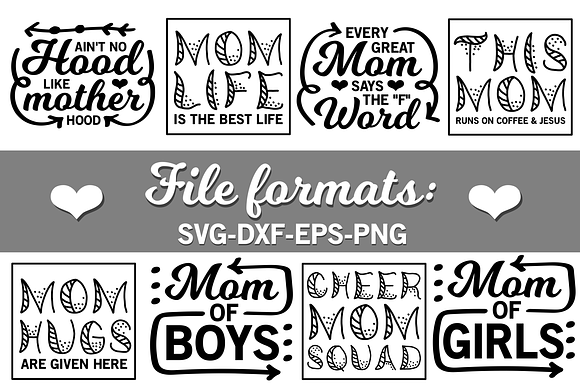 Download Mother Svg Bundle Momlife Svg Files Pre Designed Photoshop Graphics Creative Market