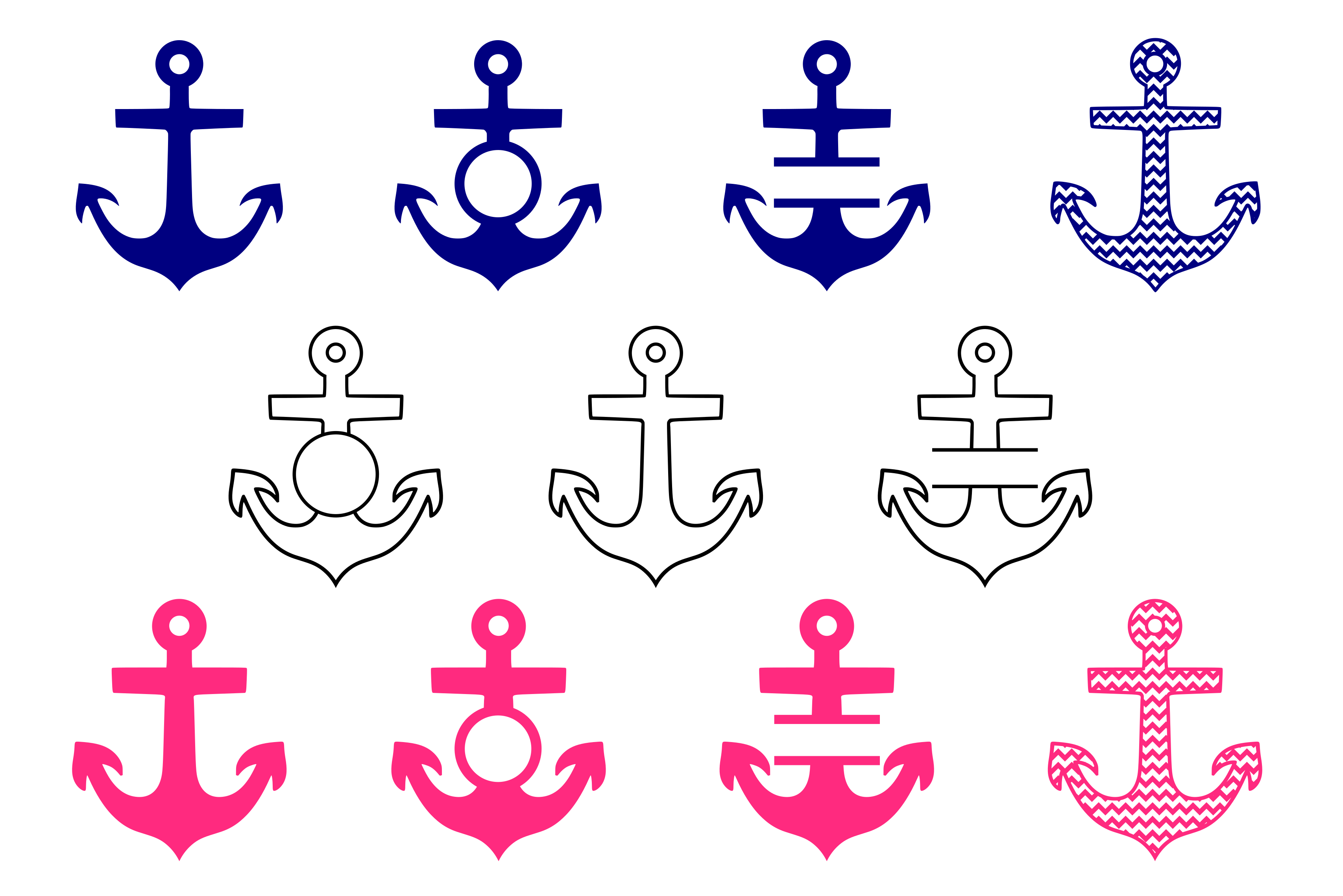 Download Anchor Svg Monogram Frame Pre Designed Photoshop Graphics Creative Market