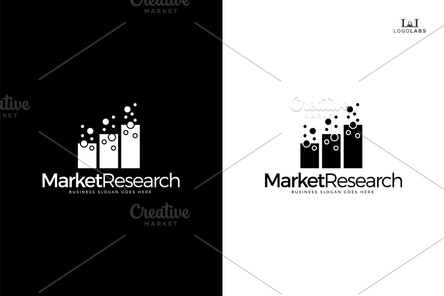 market research questions logo