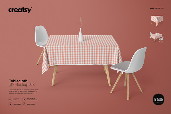 Download Search Tablecloth Mockup Creative Market