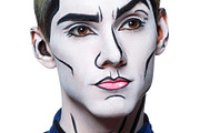 pop art makeup men