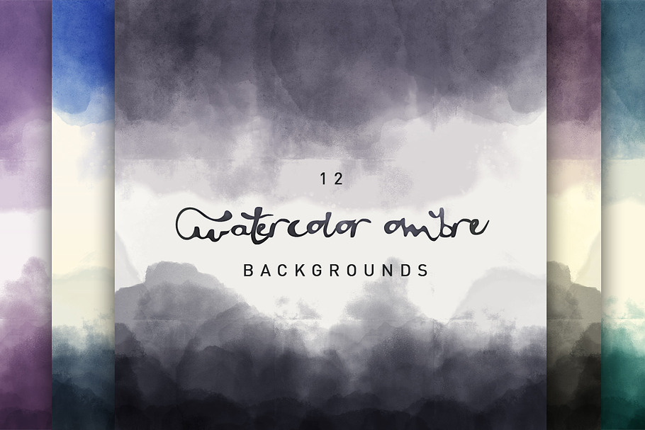 36 Watercolor Pattern and Background | Custom-Designed Graphic Patterns