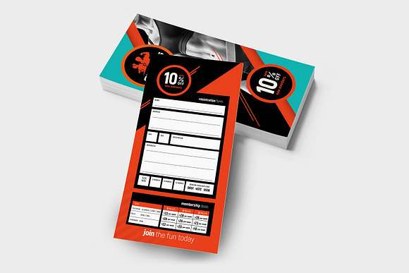 Gym / Fitness Membership Card Template in PSD, Ai & Vector - BrandPacks