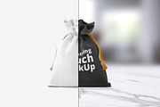 Download Drawstring Pouch Mock Up Creative Photoshop Templates Creative Market PSD Mockup Templates