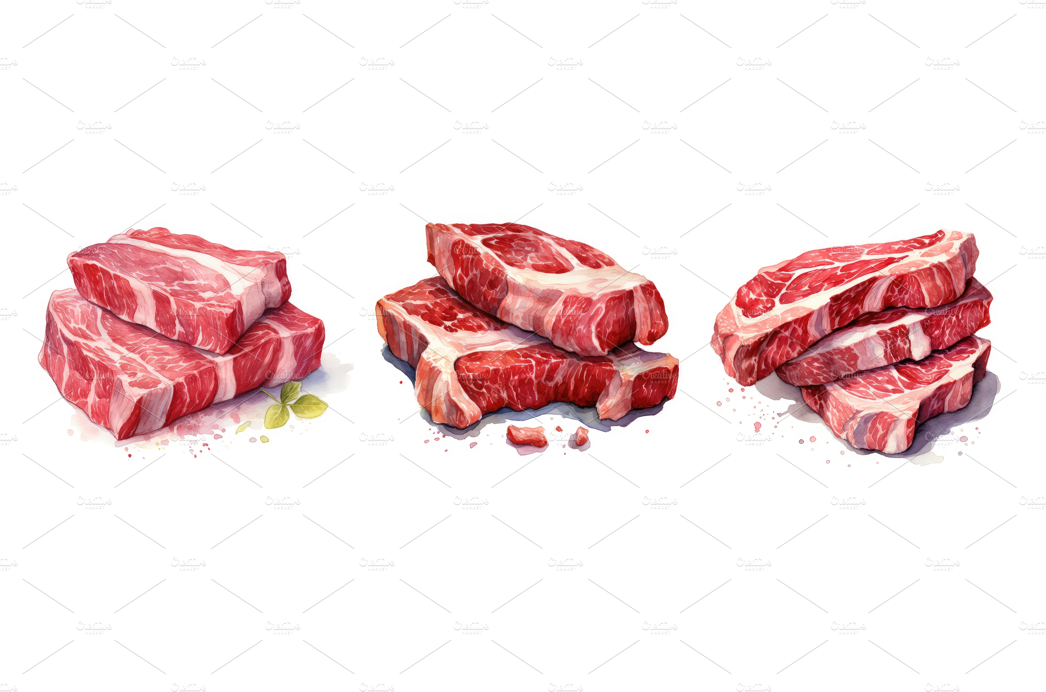 beef rib meat ai generated Food Images Creative Market