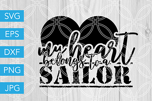 Free Free 130 Love My Sailor Svg SVG PNG EPS DXF File