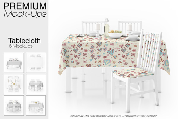 Download Tablecloth Mockup Set For Branding Free Mockups Psd Smart Object Mockup Templates