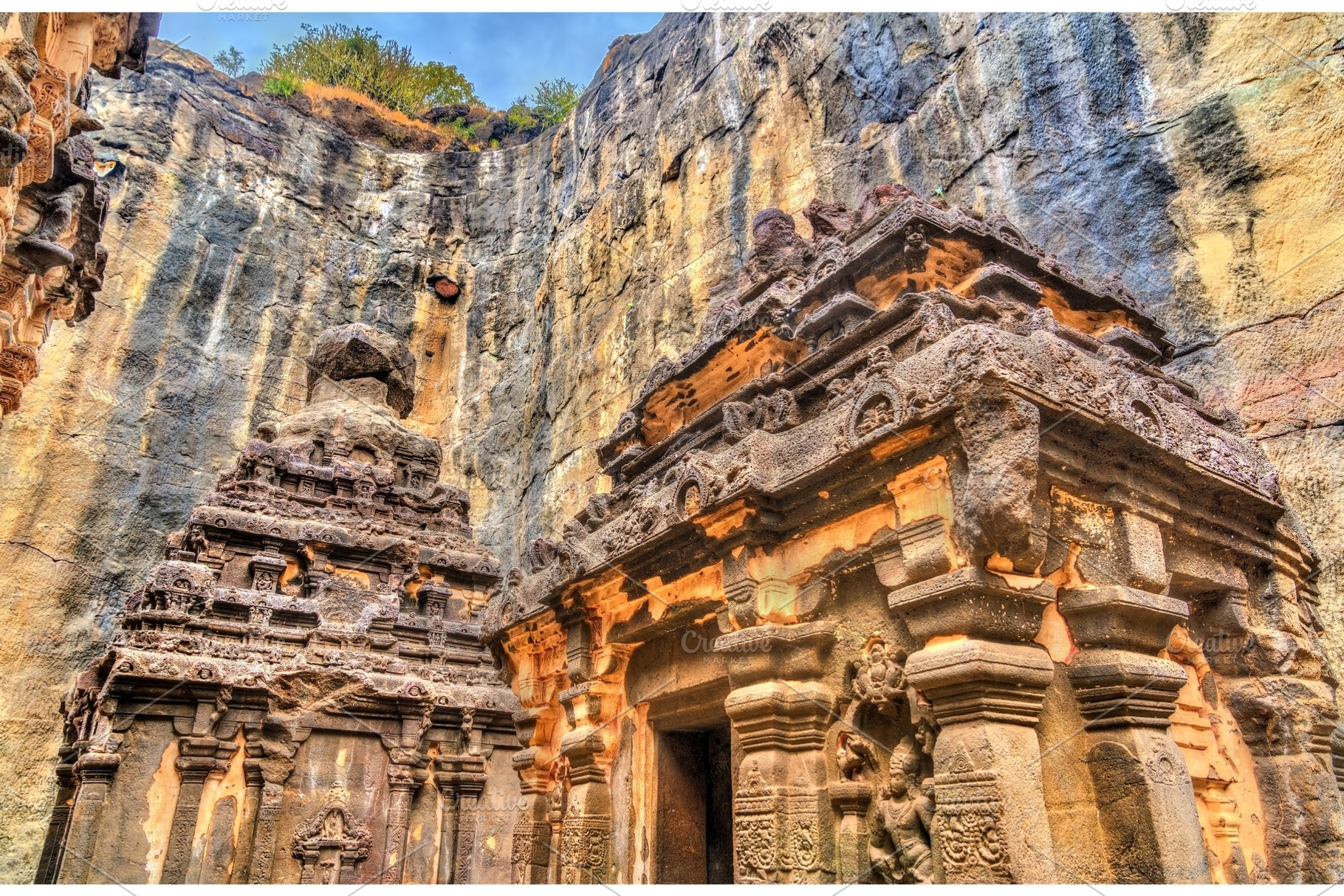 Ellora Caves Cave 16 Kailasa Temple Traditional Archi - vrogue.co