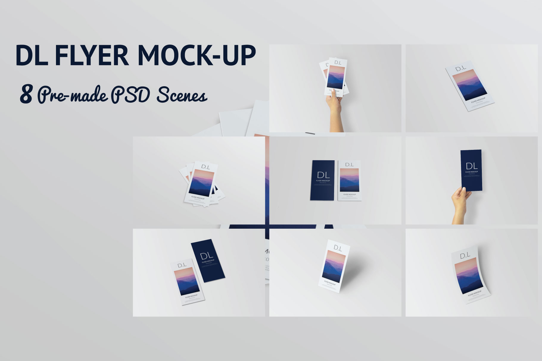 DL Flyer Mockup | Creative Photoshop Templates ~ Creative Market