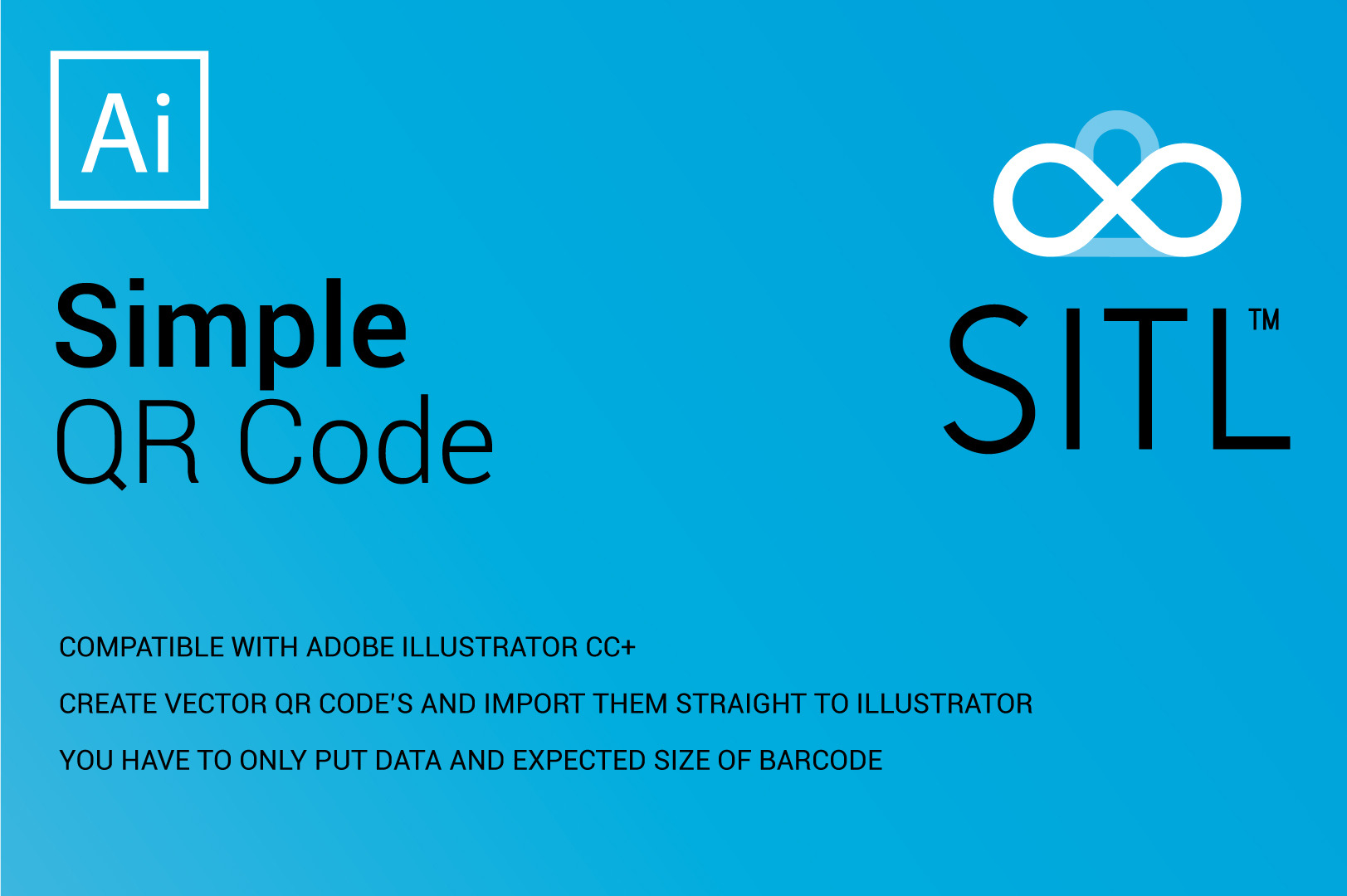 Sitl Simple Qr Code Generator Unique Illustrator Add Ons Creative Market