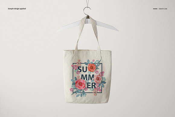 Download Los Angeles Apparel Tote Bag Mockup Creative Photoshop Templates Creative Market