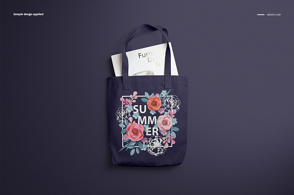 Download Los Angeles Apparel Tote Bag Mockup Creative Photoshop Templates Creative Market