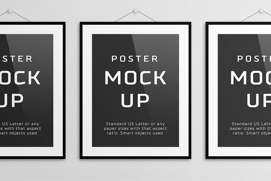 Download Poster Mock Up - Tabloid | Creative Photoshop Templates ...