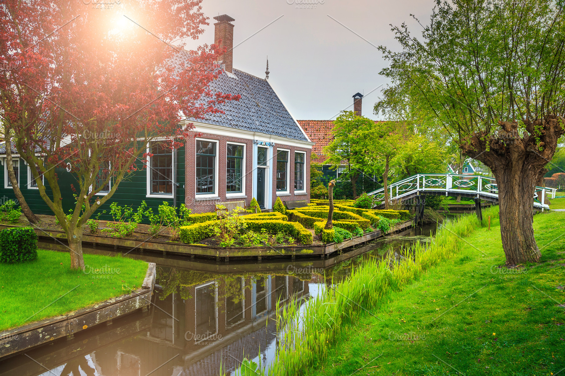 Giethoorn touristic village | High-Quality Architecture Stock Photos ...