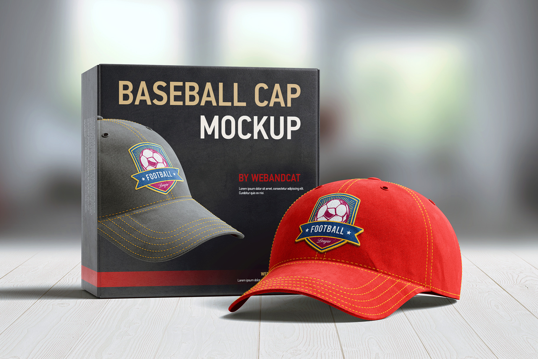 Baseball Mockup Generator, Try + 40k Mockups for Free