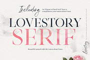 The Lovestory Font Collection Stunning Script Fonts Creative Market