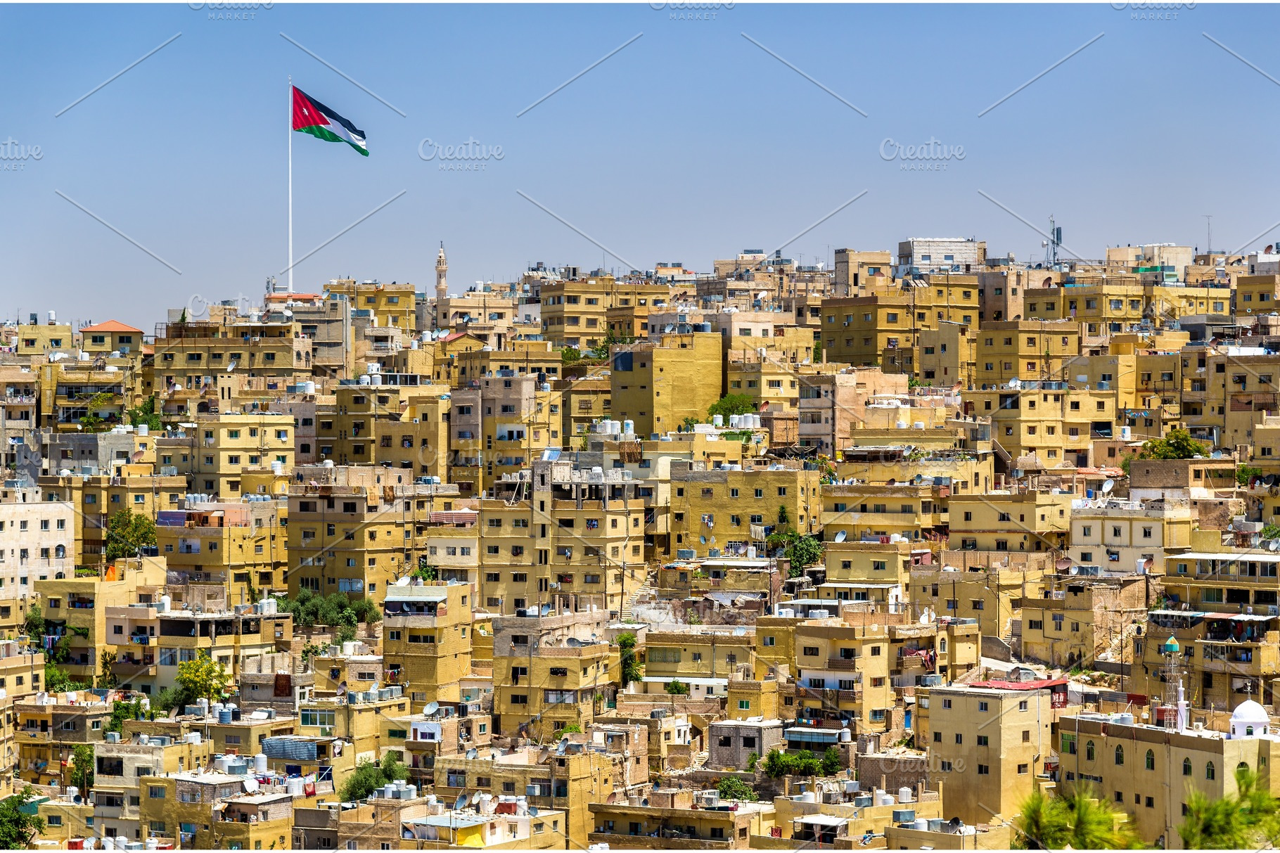 Cityscape of Amman, Jordan HighQuality Architecture Stock Photos