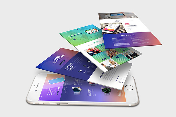 iPhone Screen Mock-Up 08 | Branding Mockups