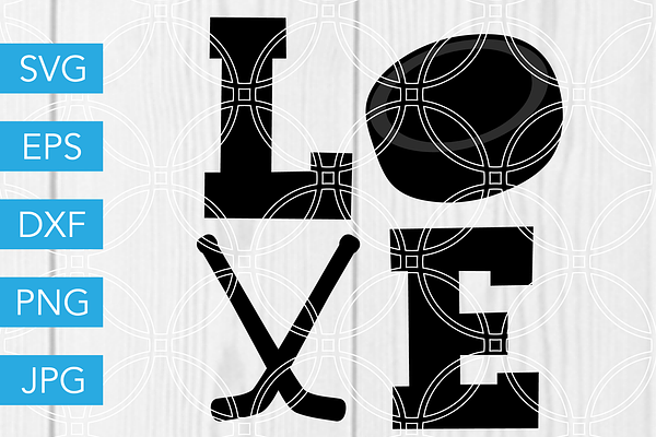 Download Live Love Hockey Svg Ice Hockey Svg Pre Designed Vector Graphics Creative Market PSD Mockup Templates