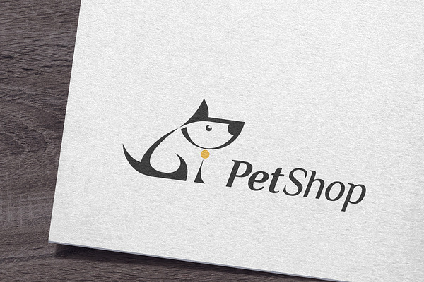 Pet Shop Logo | Creative Illustrator Templates ~ Creative Market