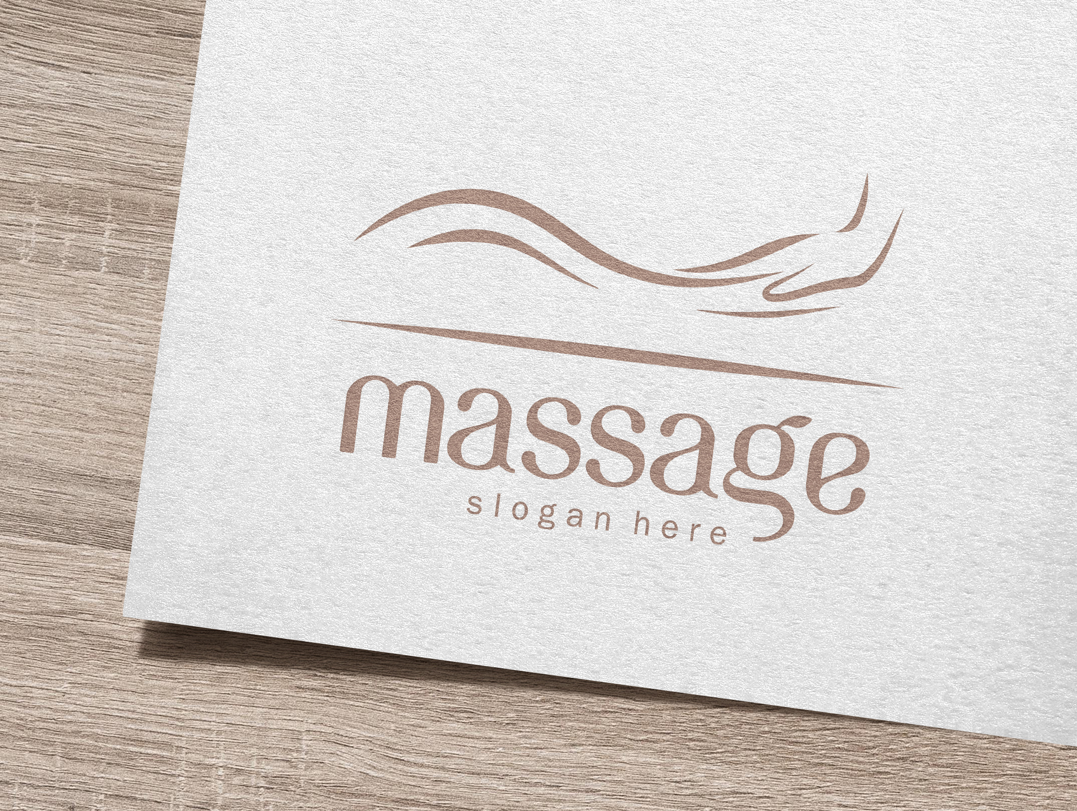 Massage Logo Branding And Logo Templates ~ Creative Market