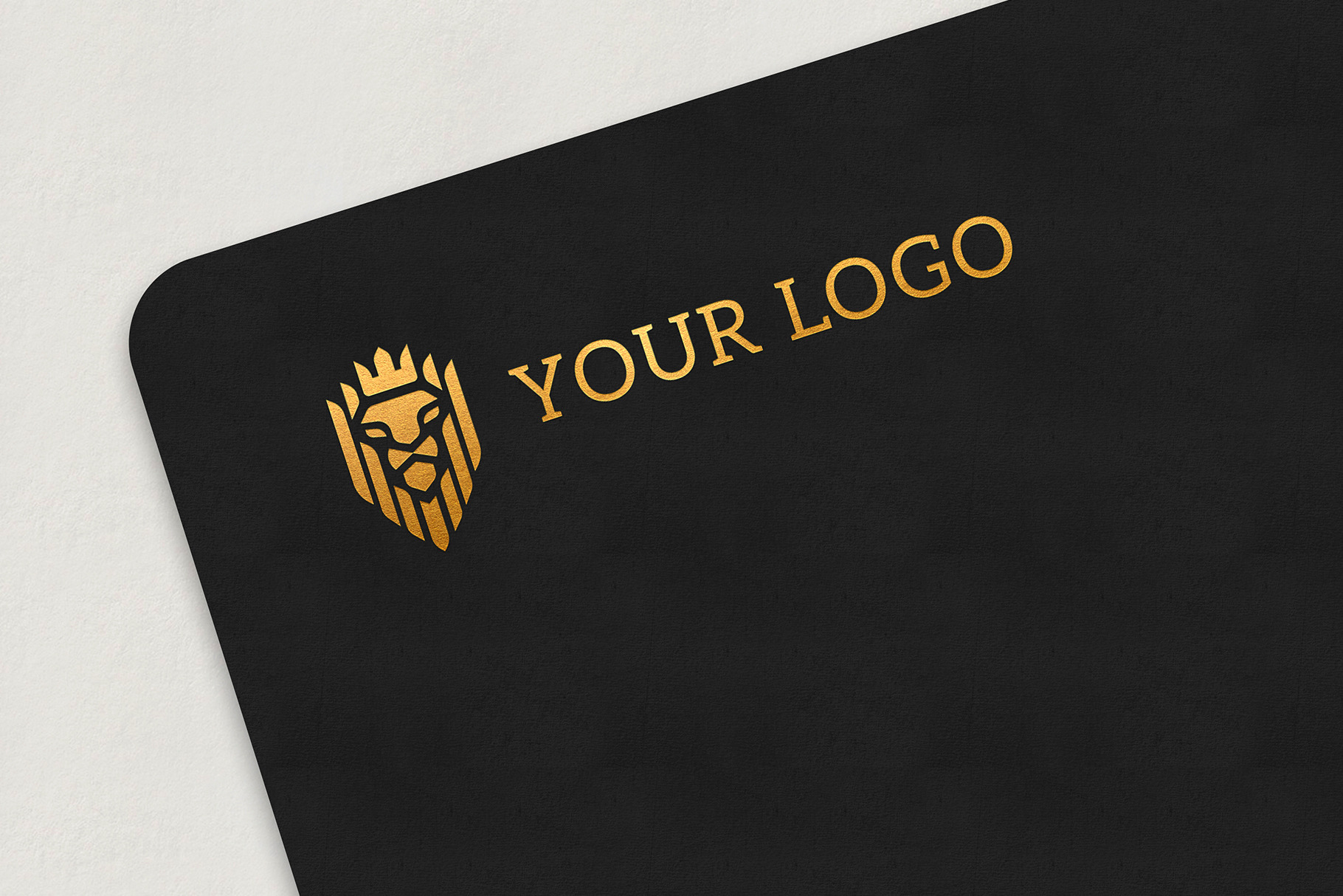 Download Gold Logo Mockup Ver 4 Creative Photoshop Templates Creative Market