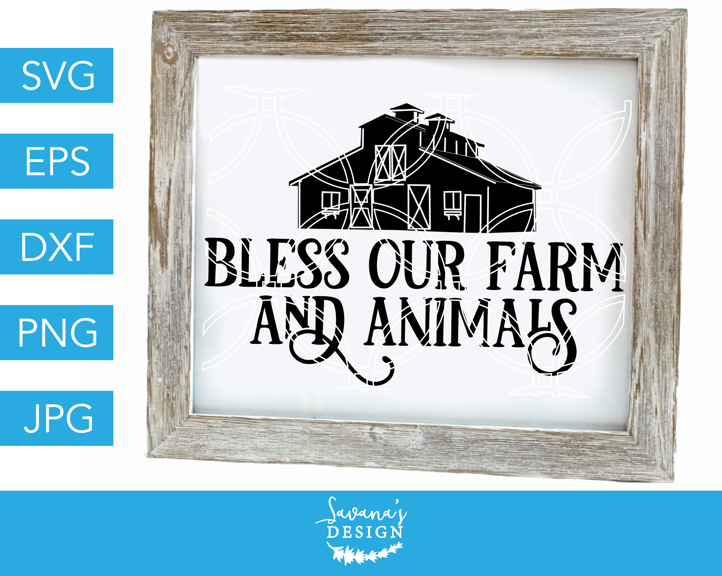 Download Bless Our Farm And Animals Svg File Pre Designed Photoshop Graphics Creative Market 3D SVG Files Ideas | SVG, Paper Crafts, SVG File