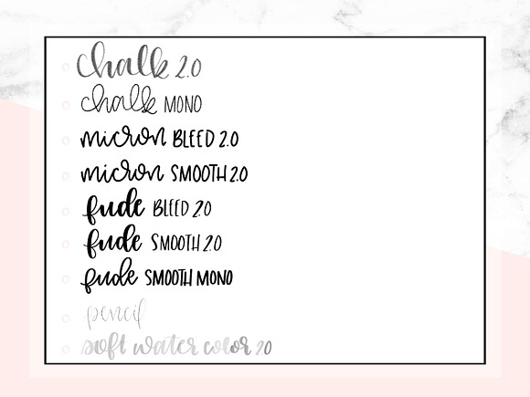 The Ultimate Lettering and Calligraphy Procreate Kit