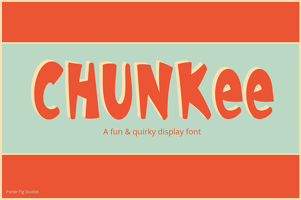 Download Chunkee Bold Quirky Display Font Stunning Display Fonts Creative Market Yellowimages Mockups