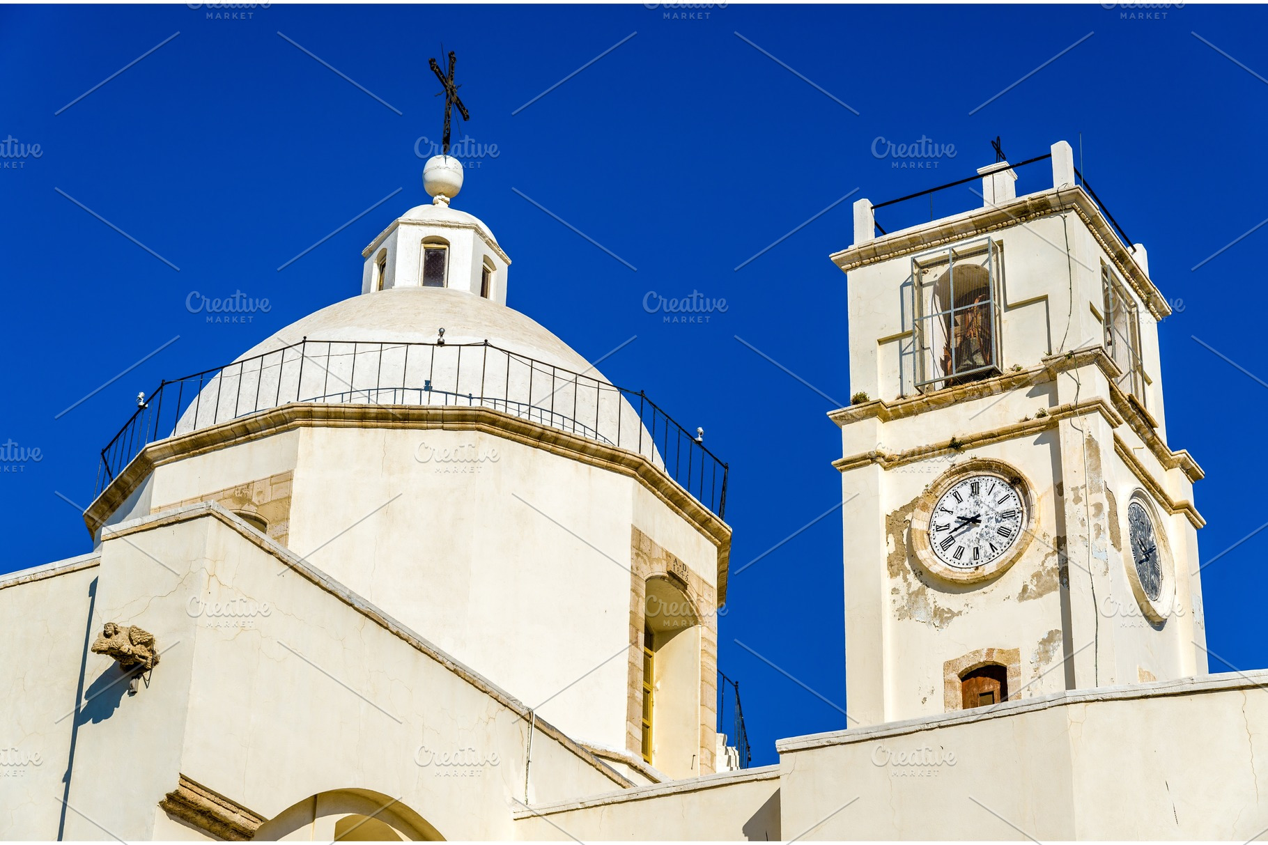 St mary of graces catholic church in larnaca containing cyprus, larnaca ...