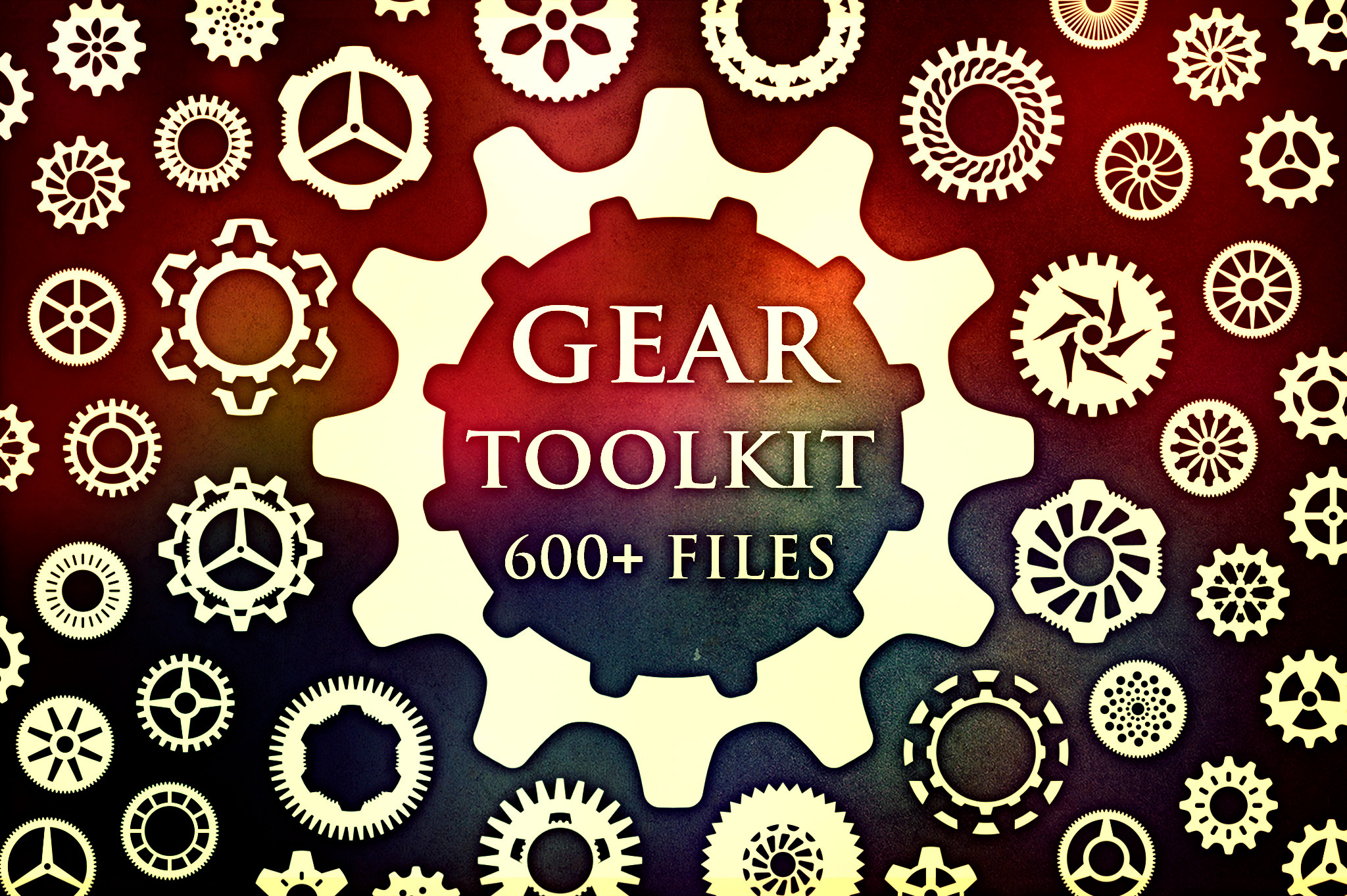 Gear Toolkit Brushes Jpg Png Svg Pre Designed Photoshop Graphics Creative Market