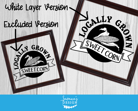 Download Locally Grown Sweet Corn Svg Pre Designed Vector Graphics Creative Market