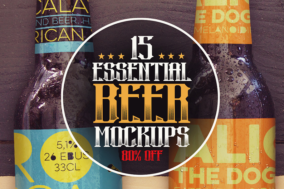 Download 50 Beer Mockups Bundle 90% OFF | Creative Photoshop ...