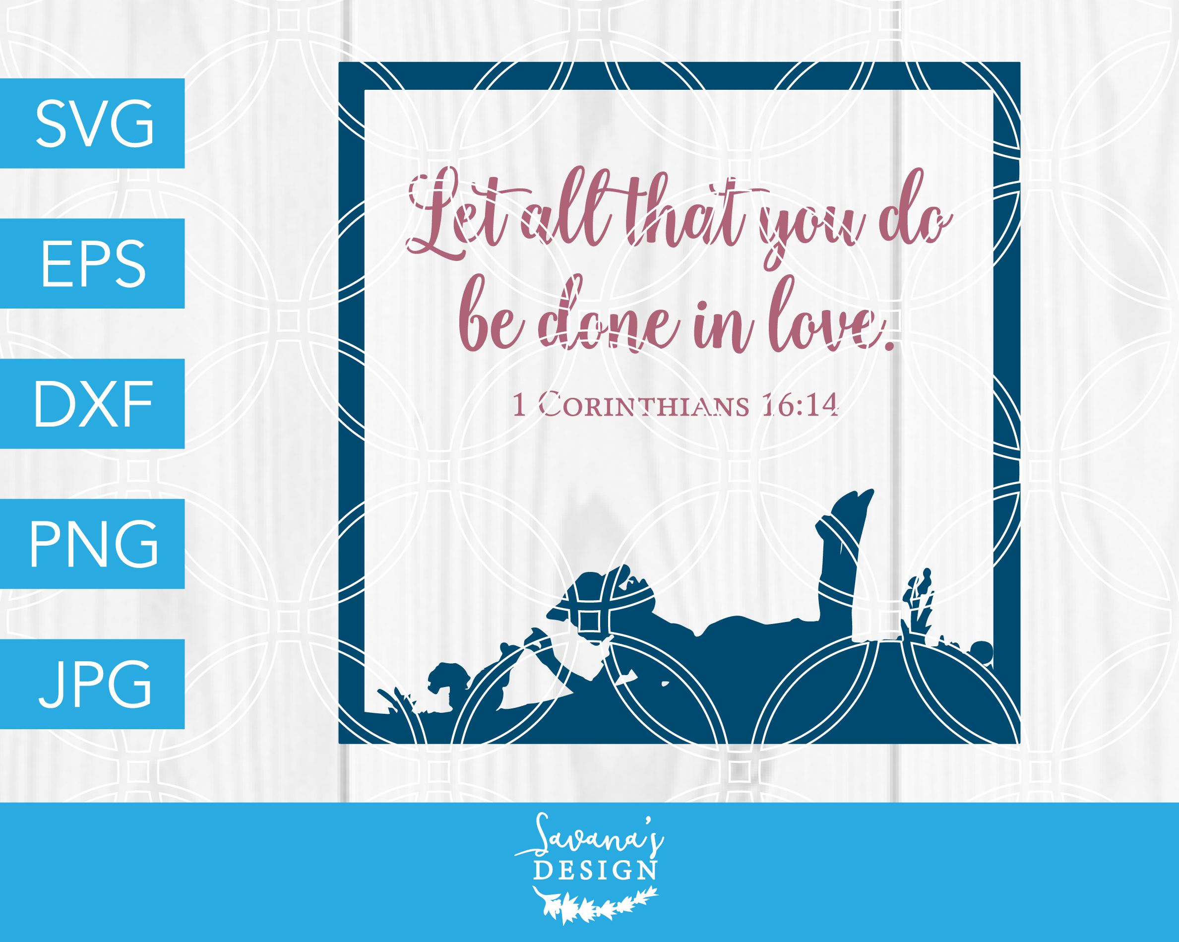 Download In Love Svg Bible Scripture Verse Pre Designed Vector Graphics Creative Market