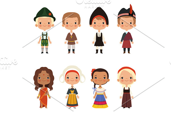 French characters. Authentic | Pre-Designed Vector Graphics ~ Creative ...