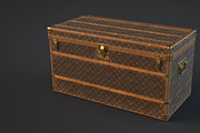 louis vuitton trunk 3D Model in Other 3DExport